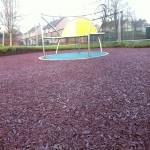 Play Area Rubber Mulch in West End 12