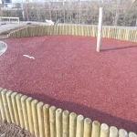 Play Area Rubber Mulch in Milltown 2
