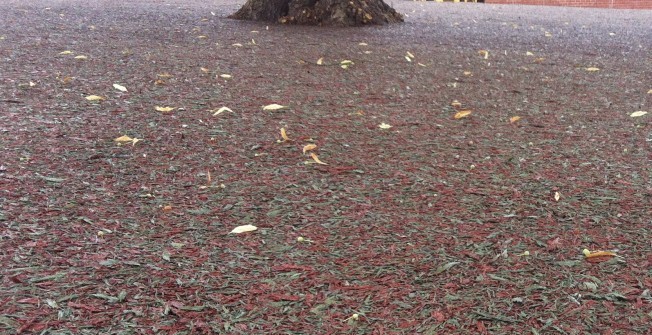 Playground Rubber Mulch in Woodside