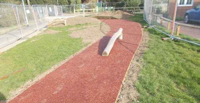 Trim Trail Surfacing in Abbey Green