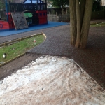 Play Area Rubber Mulch in Woodbury Salterton 1