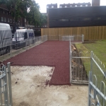 Rubber Mulch for Walkways in Woodside 5