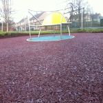 Rubberised Mulch Repairs in Alderton 8