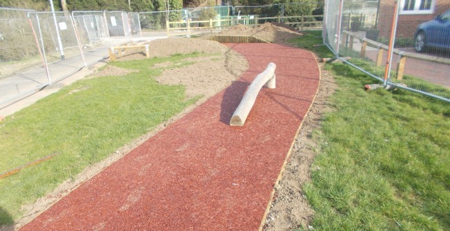 Trim Trail Surfacing in Lancing